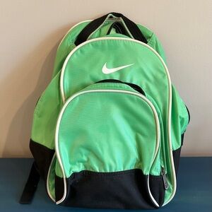Nike Green & Black Nylon Small Backpack